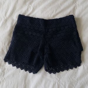 Loft Riviera lace shorts